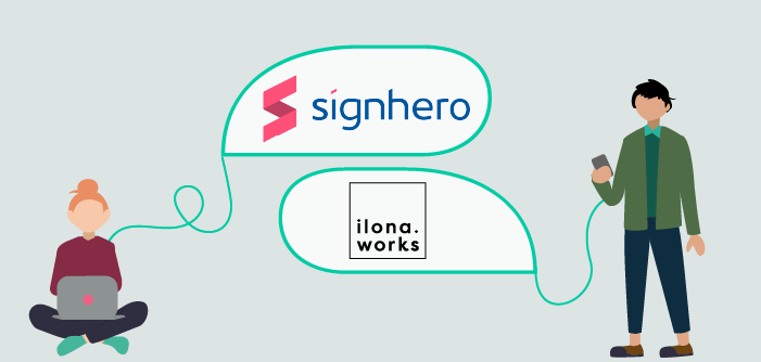 SignHero ja ilona.works yhteistyöhön