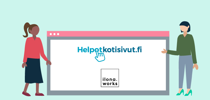 Helpotkotisivut.fi ja ilona.works yhteistyöhön