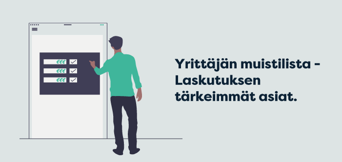 Yrittäjän muistilista – Laskutuksen tärkeimmät asiat