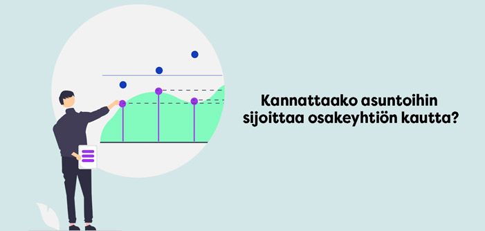 Kannattaako asuntoihin sijoittaa osakeyhtiön kautta?